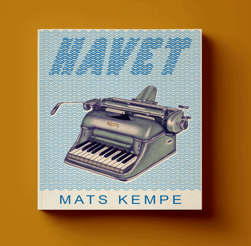  The Sea - Book cover for Mats Kempe’s book The Sea. Pequor Press publishers. Havet - Bokomslag till Mats Kempes bok Havet. Pequor Press förlag.