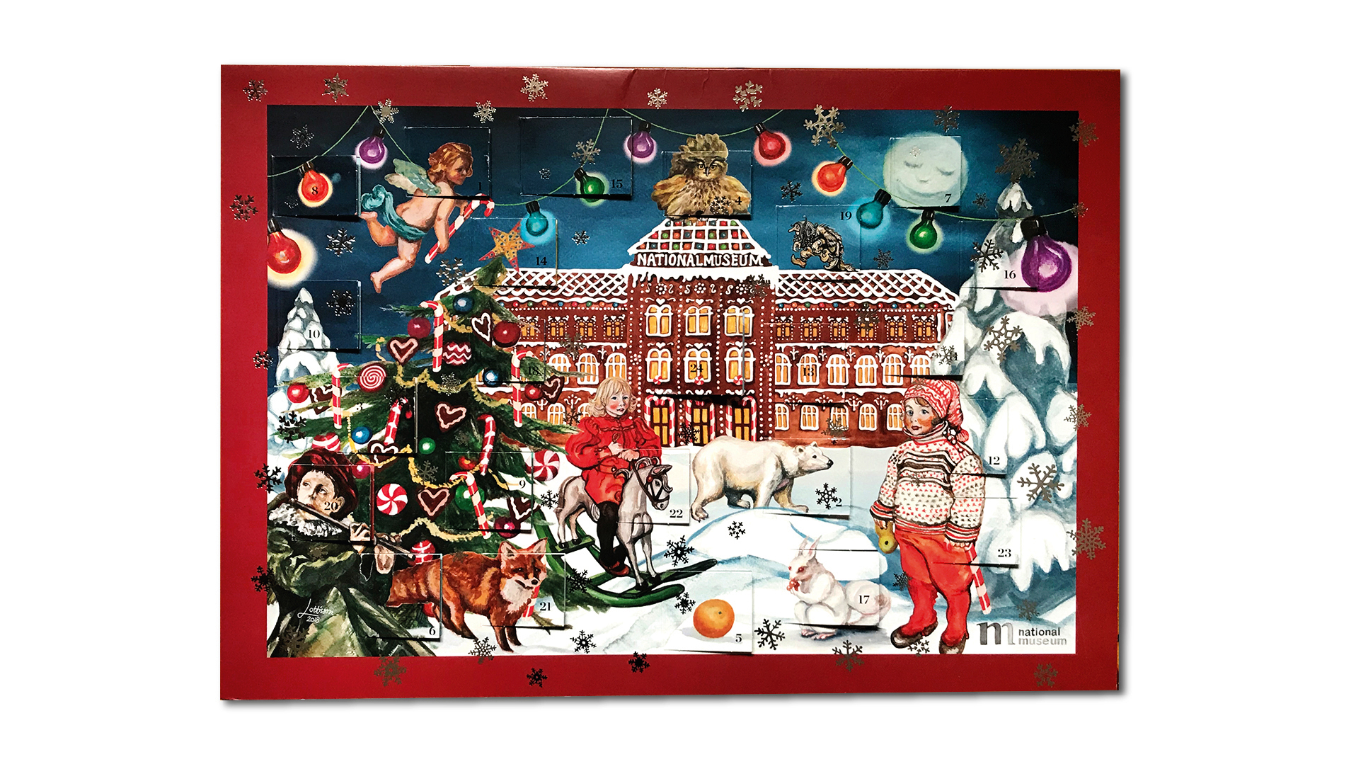 Advent Calendar for National museum, Stockholm