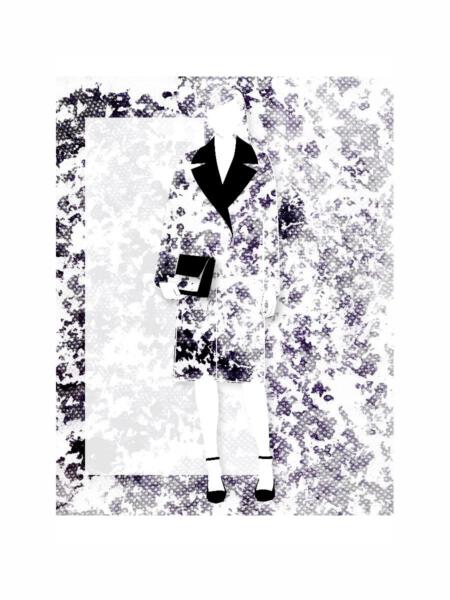 Fashion Illustration of Jason Wu Pre Fall 2015 collection using water color textures and Adobe Illustrator.