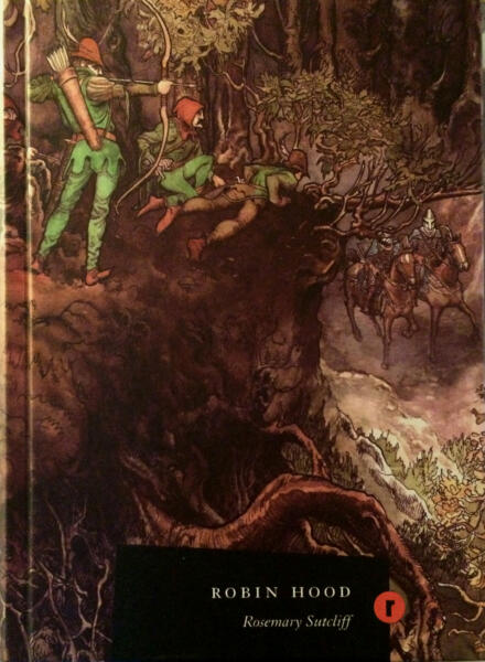 Robin Hood och hans muntra män står och ligger i bakhåll på en avsats intill en väg. De spänner sina bågar när en par av kungens män närmar sig till häst.
