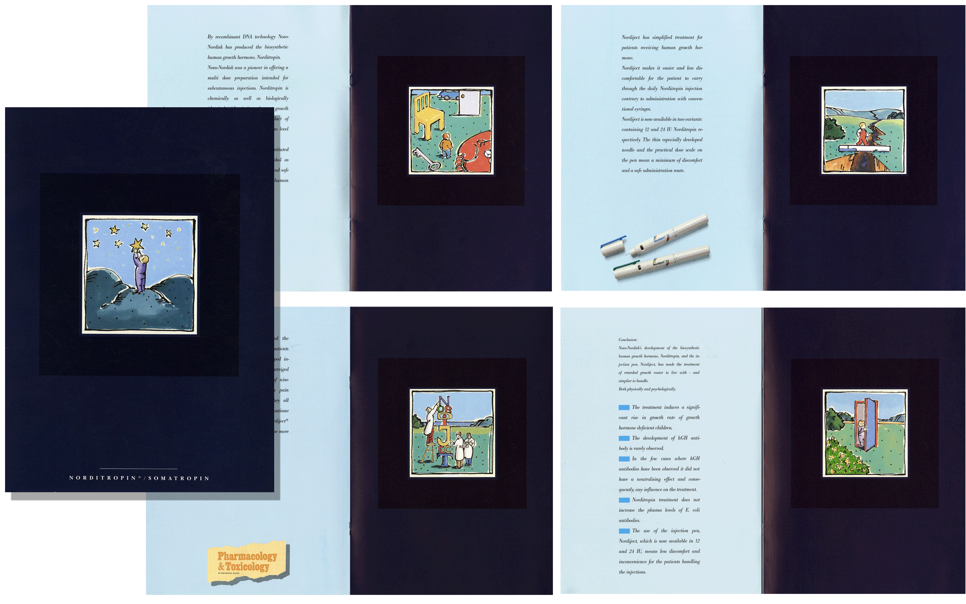 Novo, katalog och affischer Illustratörcentrum