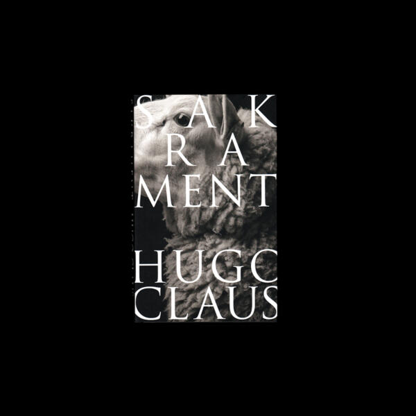 Bokformgivning av Hugo Claus Sakrament Book cover design
