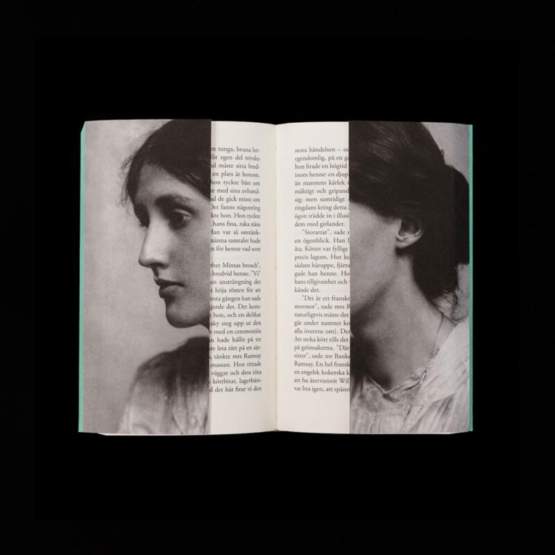Bokformgivning Virginia Woolf Mot fyren Book design To the Lighthouse