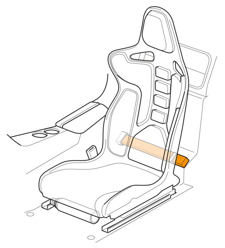 Illustration av stol Jesko Koenigsegg