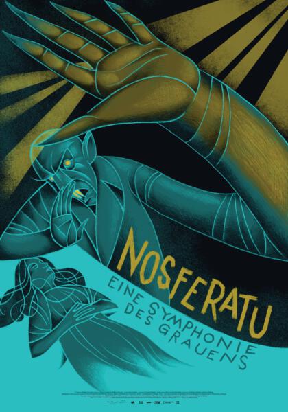 Movie poster for Nosferatu from 1921