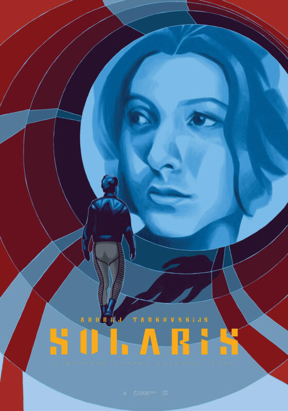 Movie poster for Solaris by Tarkovsky