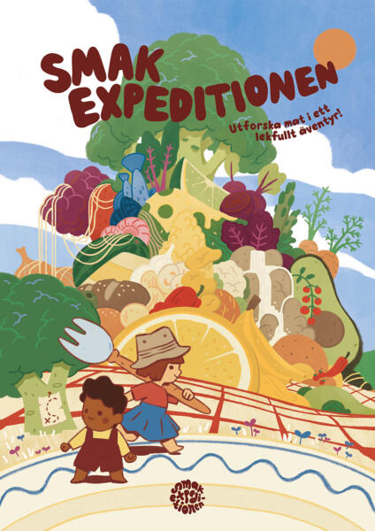 Omslag Smakexpeditionen - pysselbok för barn med ätsvårigheter