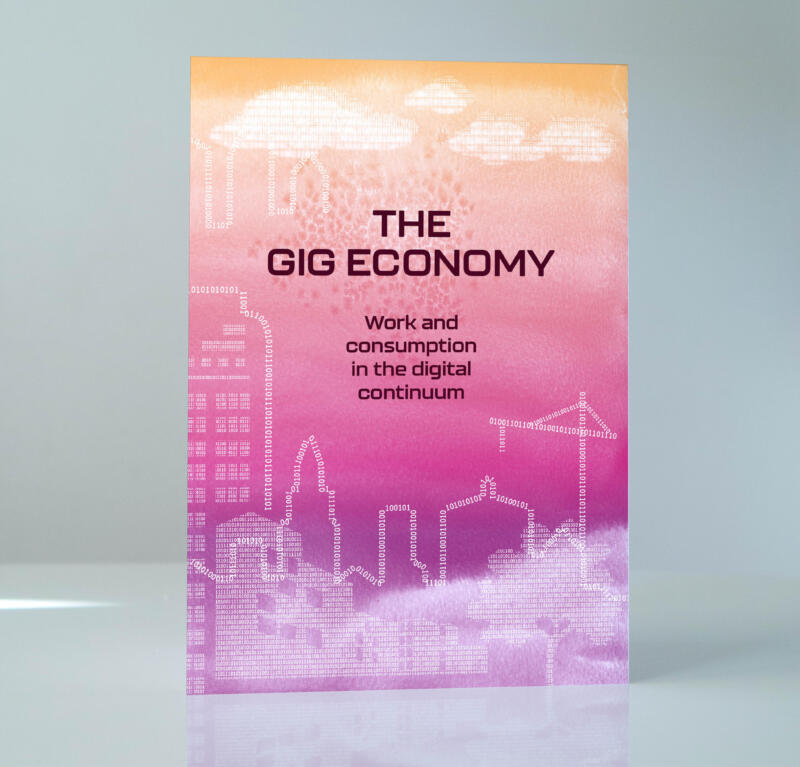 Framsida till foldern om The Gig Economy