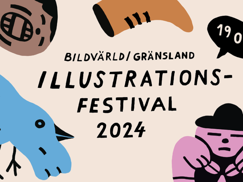 Illustrationsfestivalen Bildvärld/Gränsland 2024