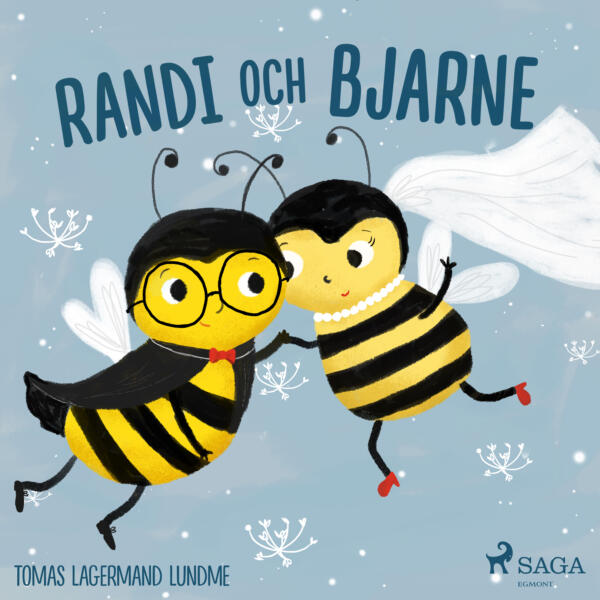 Omslagsillustration och formgivning till ljudboken om Randi och Bjarne, författare Tomas Lagermand Lundme