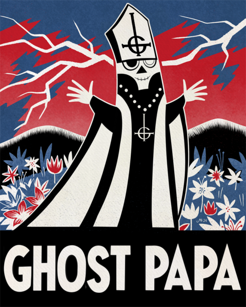 Ghost Papa in moomin valley