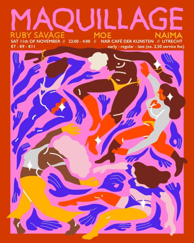 Maquillag poster by VAAF