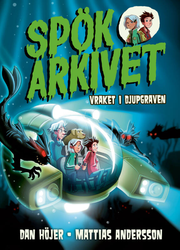 Mattias Andersson Spökarkivet bok 04 - Vraket i Djupgraven