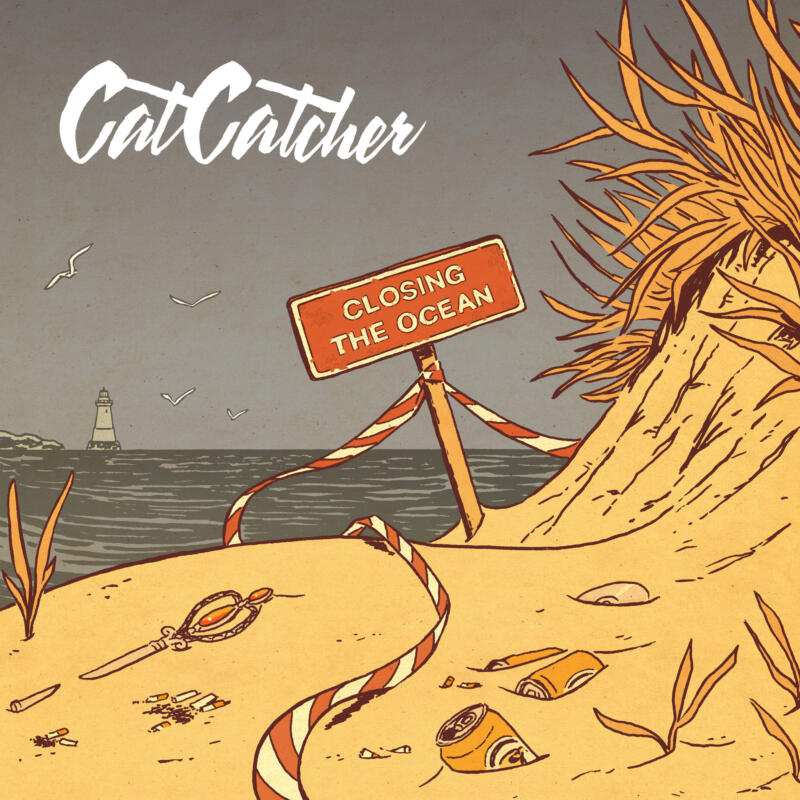 Skivomslag till albumet closing the ocean av catcatcher