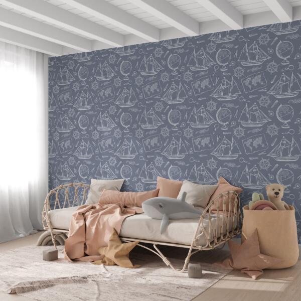 Turner Wallpaper by Aminah Eleonora - Loomwell