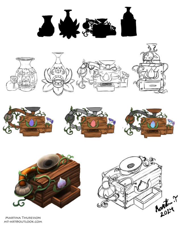#Concept art #Design #Grafik #Props #Game #Graphics