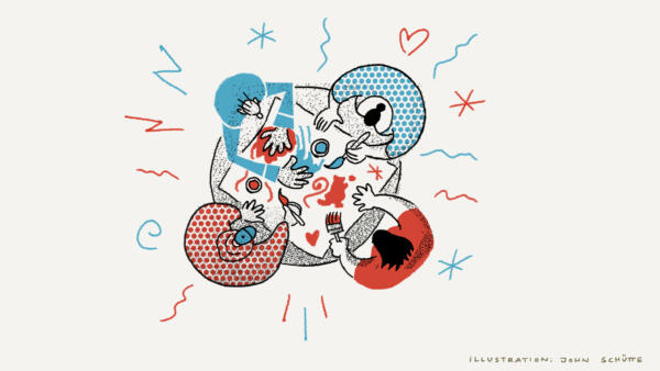 illustration, måla, skapa, workshop, konst, interagera, målarfärg