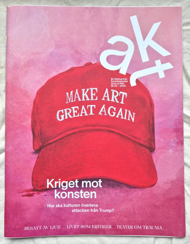 Omslag till tidningen Akt