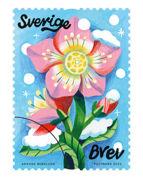 Julros frimärke julpost 2025