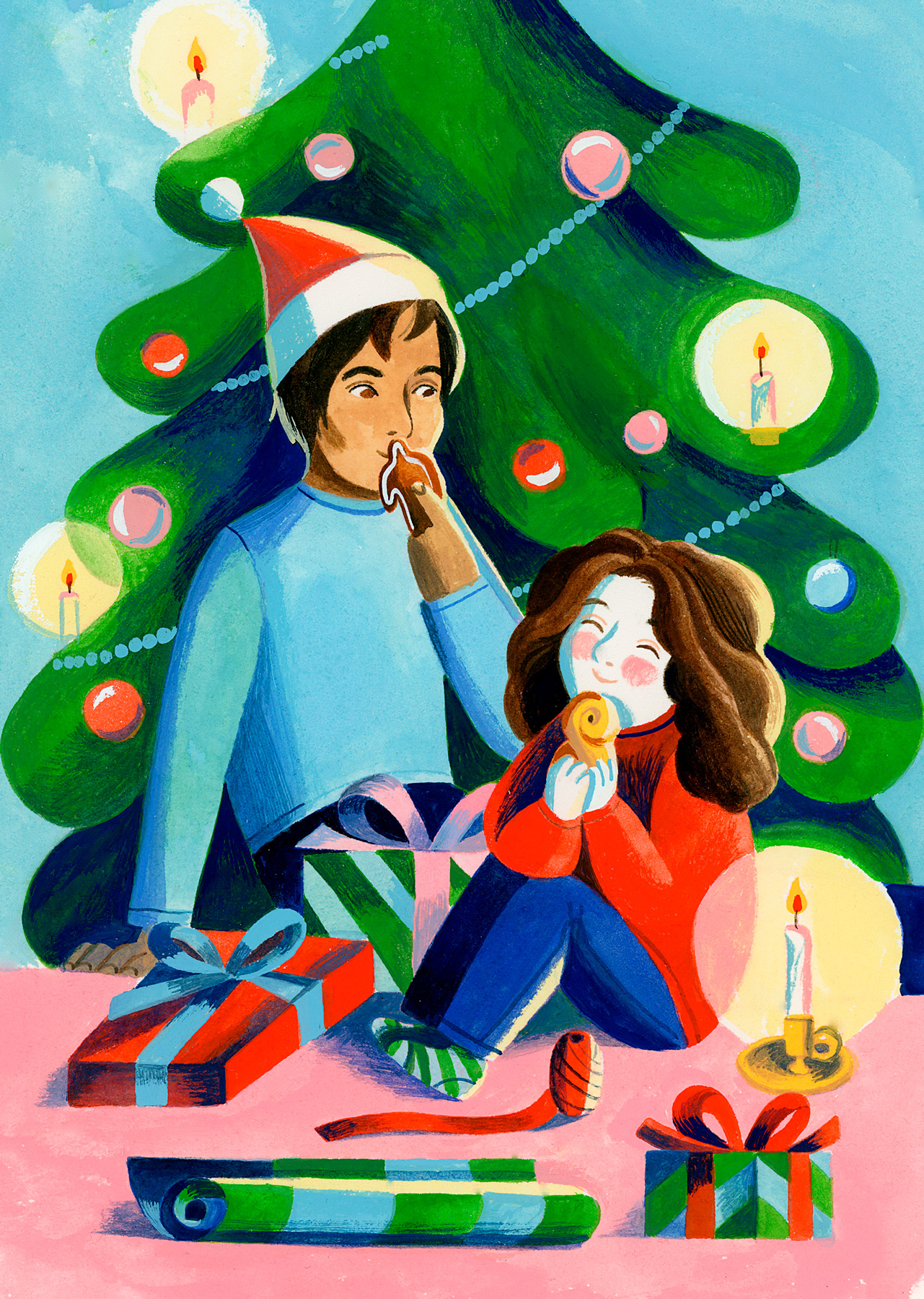 Amanda Bergmans originalteckning