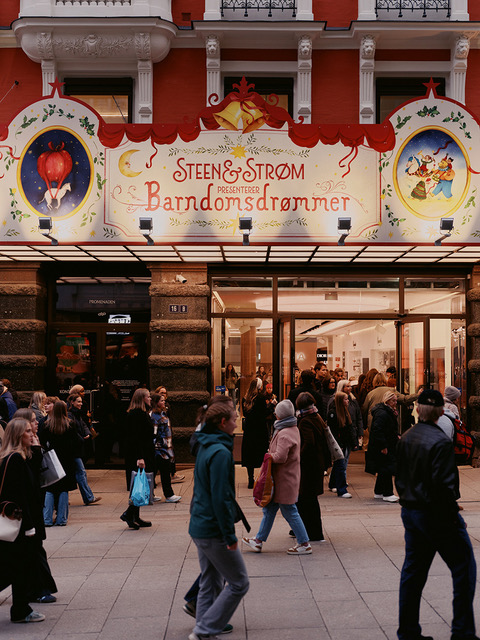 Julskyltfönster i Norge.