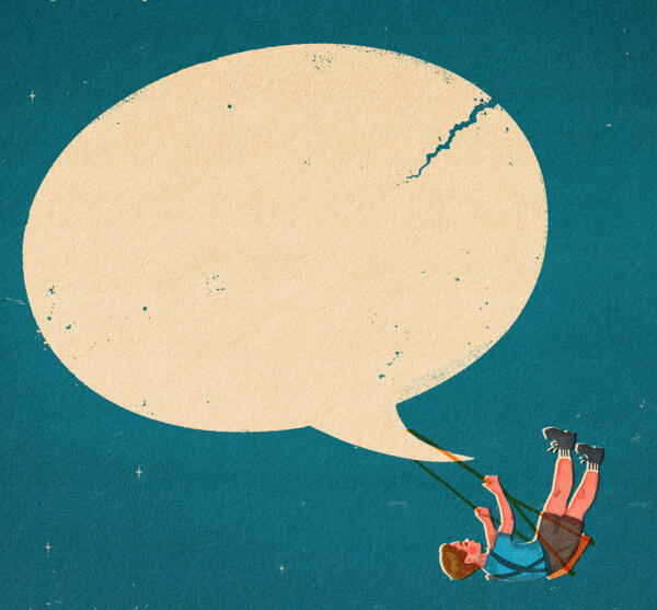 Lanseringsbild till den nyskriven klassrumsföreställningen "Vem i hela världen kan man lita på?" av Fredrik Lundqvist och Nils Granberg. Vårsäsong 2026, Ung Scen Öst, Linköping