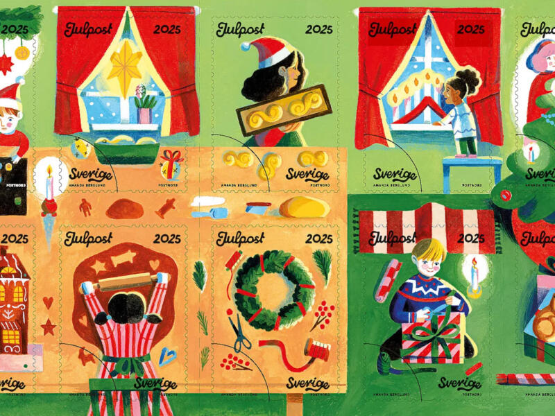 Julfrimärken 2025