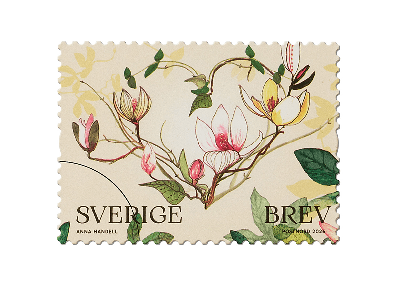 Svenska Frimärken Design Anna Handell