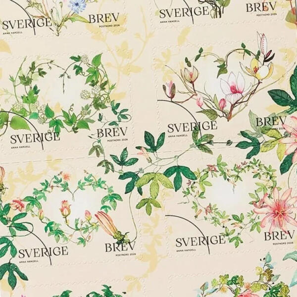 Svenska Frimärken Design Anna Handell