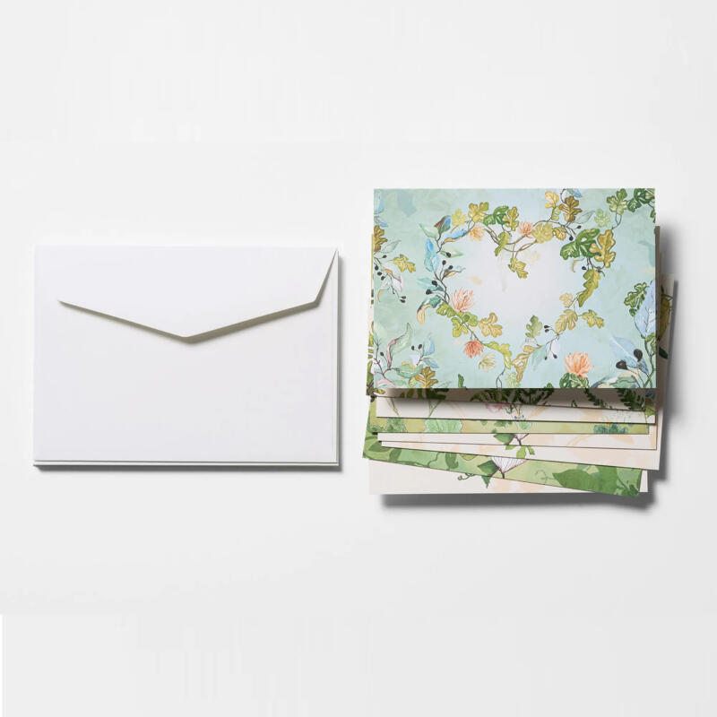 Dekorativa kort och brevpapper