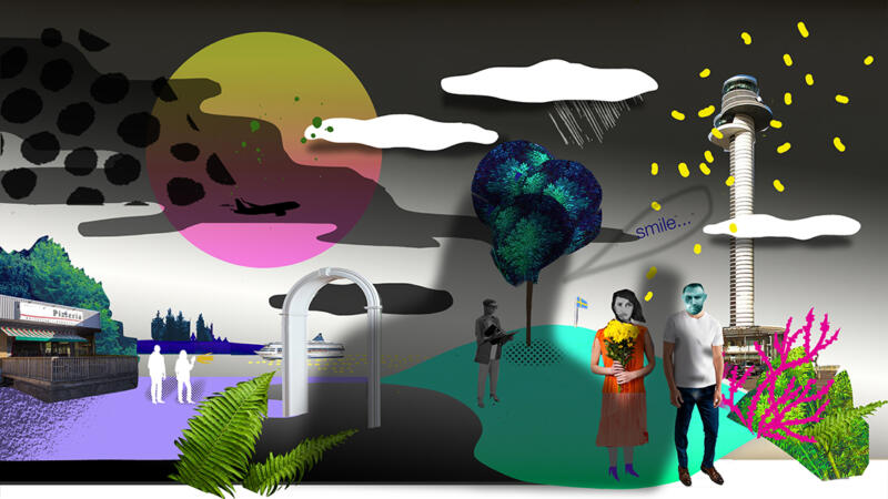 Ett äktenskap förrättas men paret känner inte varandra.  Den ena är en inhyrd EU-medborgare som mot betalning gifter sig med en icke EU-medbargare som i sin tur, mot betalning, får ett uppehållstillstånd.