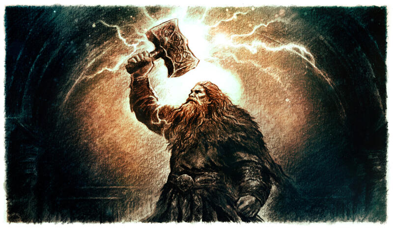 Tor, nordisk mytologi, sagor, vikingar, barnradion, magi