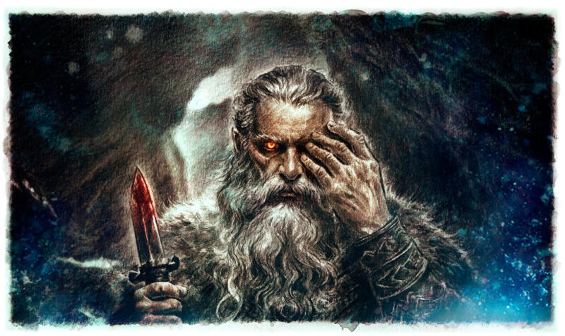 oden, nordisk mytologi, sagor, vikingar, barnradion, magi