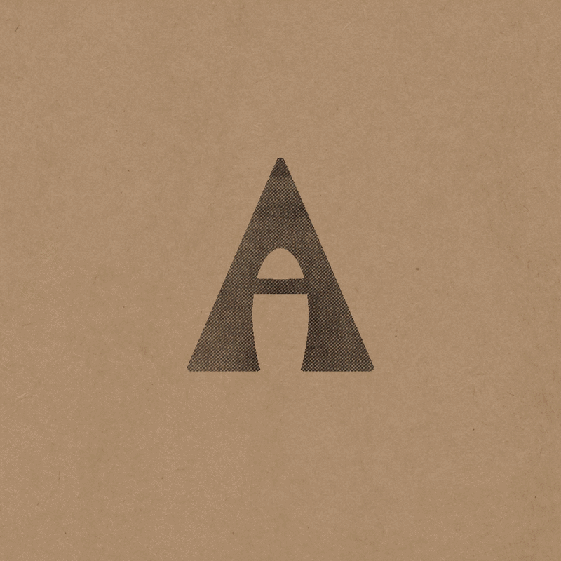 Gif av illustrerade bokstäver