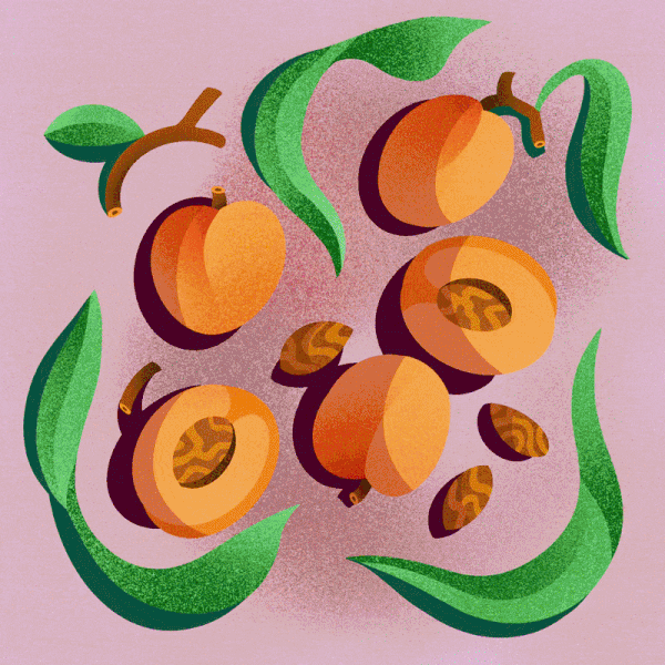 Gif av olika frukter