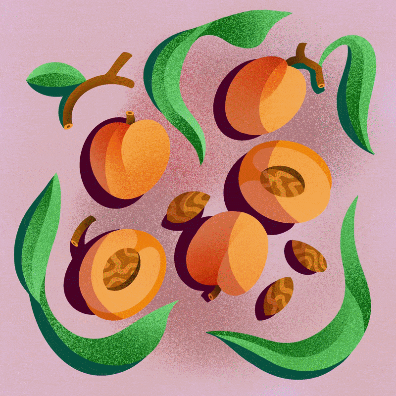 Gif av olika frukter