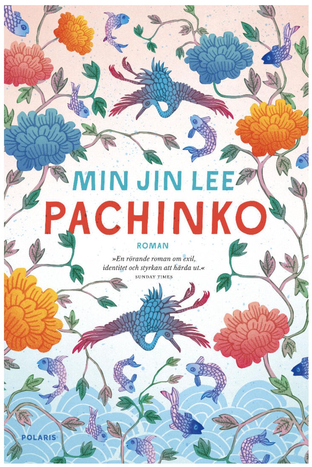 Grafisk form och illustration av Sofia Scheutz för Min Jin Lees bok 