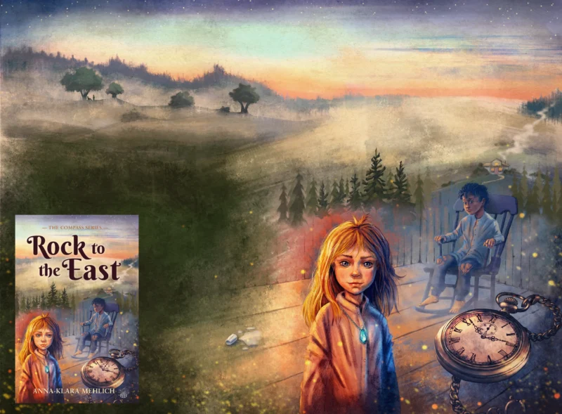 Book cover for the English translation of a Swedish children's book (ages 9–12) written by Anna-Klara Mehlich.