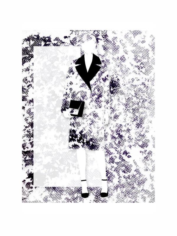 Fashion Illustration of Jason Wu Pre Fall 2015 collection using water color textures and Adobe Illustrator.