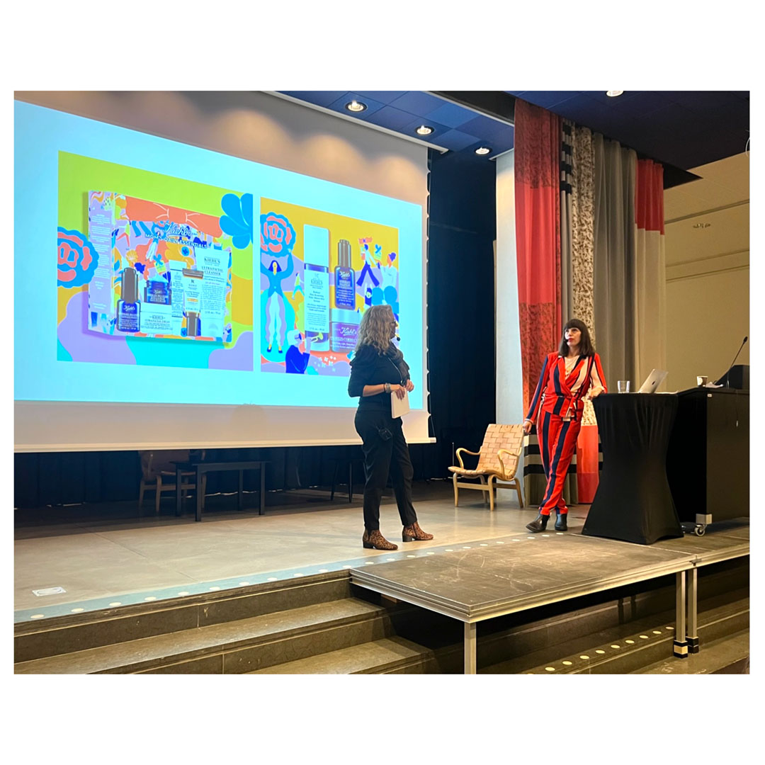 Erica Jacobson på scen Beställardagen