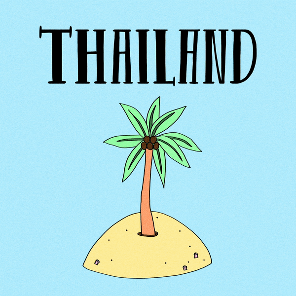 Cover for the music single Thailand by artist Nouel 