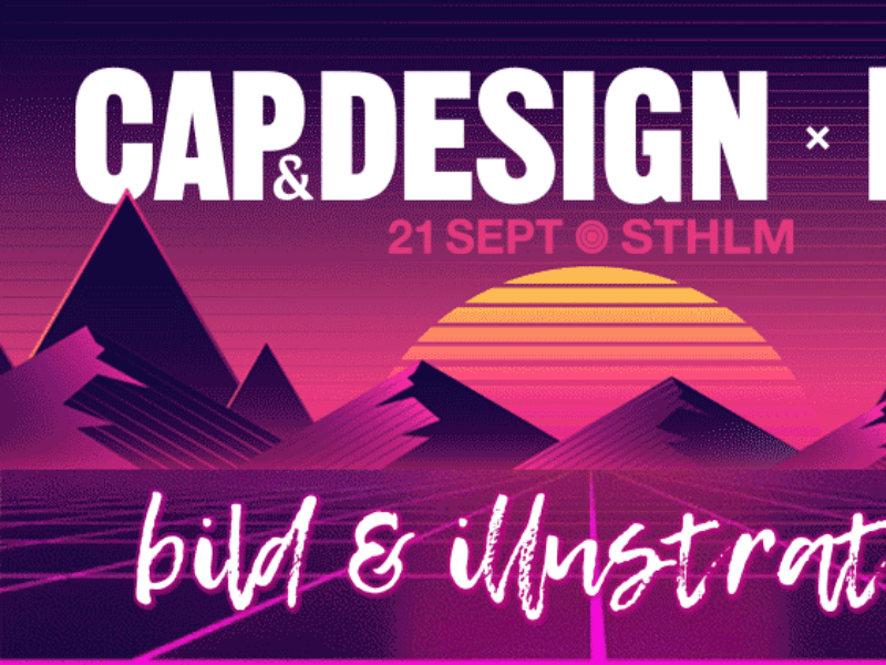 Animation med texten nCap&Design Live 21 september