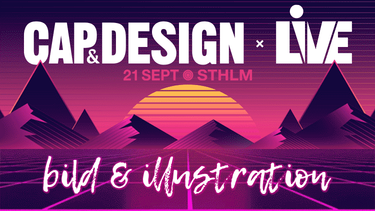 Animation med texten nCap&Design Live 21 september