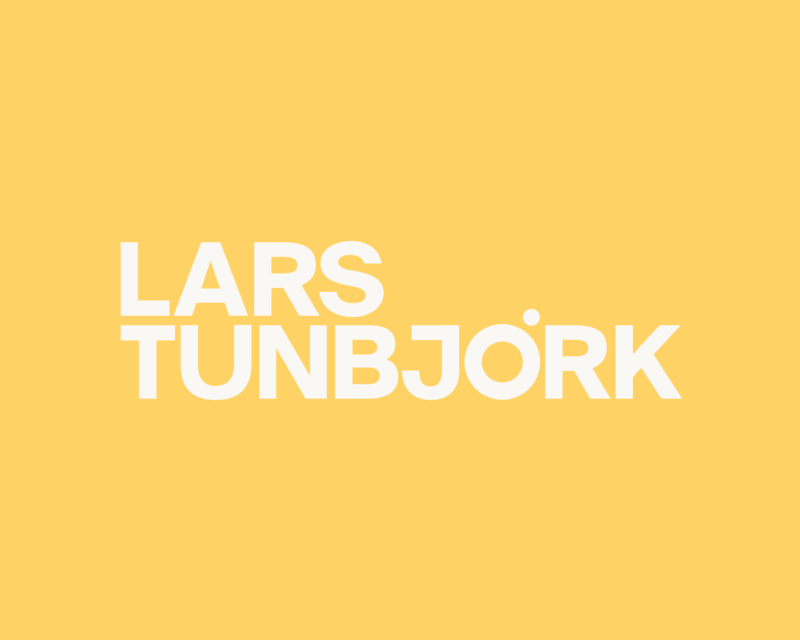 Logotyp i linjärt typsnitt