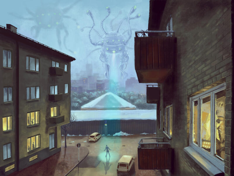 Alien invasion in Malmö. 