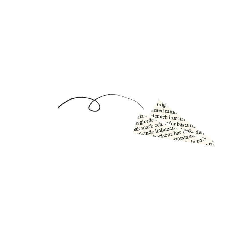 Illustration i collage av pappersflygplan.