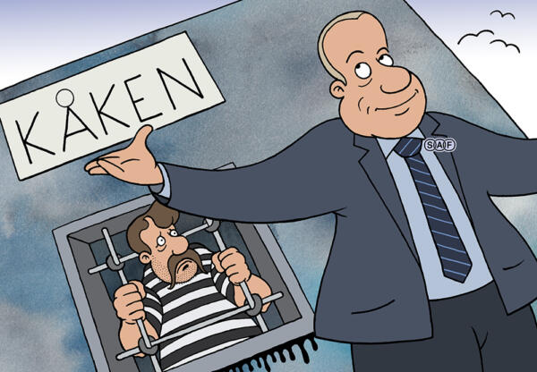 Arbetsgivaren går fri när den enskilde elektrikern får skaka galler i fängelset.