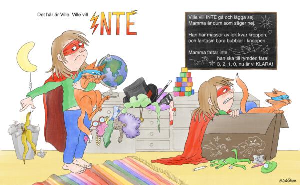 Illustration to childrenbook.
