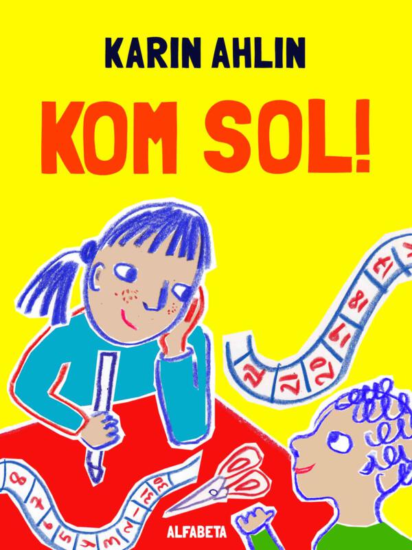 Två systrar tittar vänligt mot varandra medan de pysslar tillsammans.