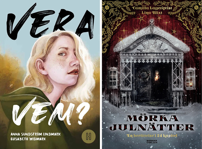 Bokomslag till Vera vem? och Mörka Julnätter